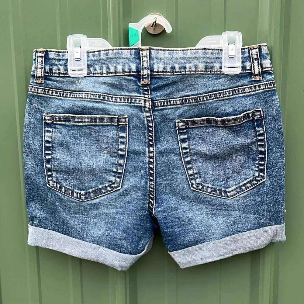 Girls T-Shirts Shorts Tank Tops & Jeans Pants 7-Piece Set Size L
